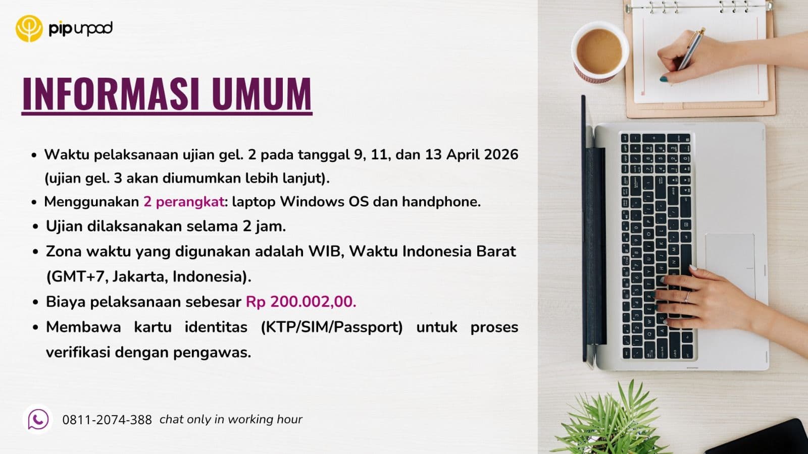 Pendaftaran Ujian Pengetahuan Psikologi (UPP)