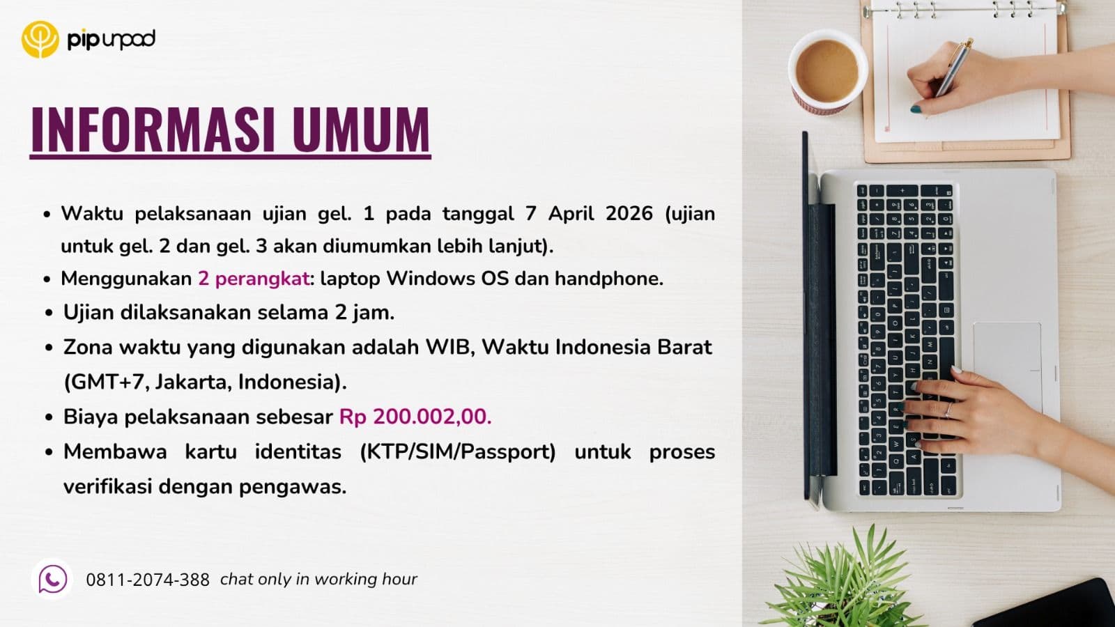 Pendaftaran Ujian Pengetahuan Psikologi (UPP)